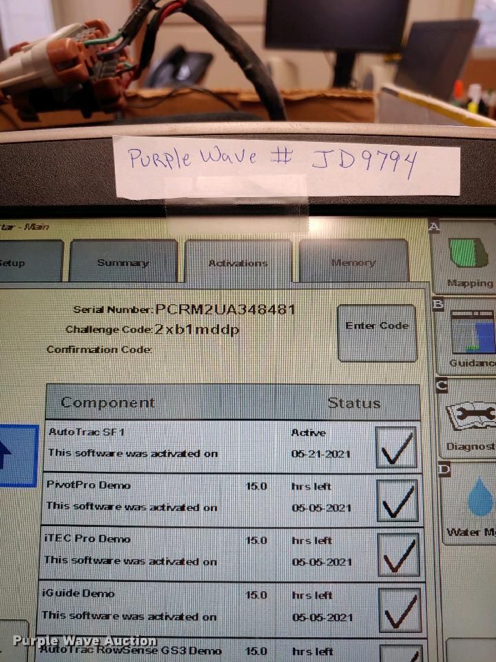 image for item JD9794 John Deere  Greenstar 3 2630 GPS monitor