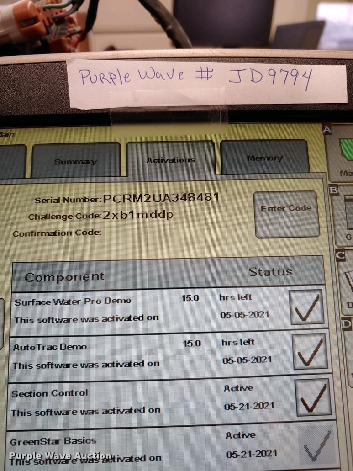 image for item JD9794 John Deere  Greenstar 3 2630 GPS monitor