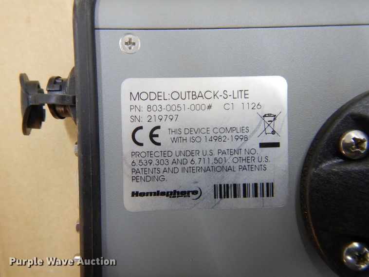 image for item JK9040 Hemisphere Outback S Lite  GPS