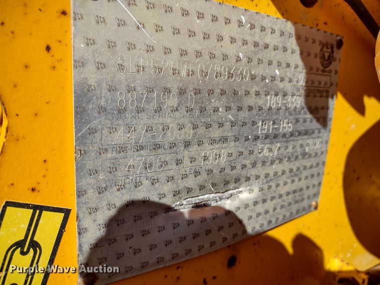 image for item JK9042 1998 JCB 520  telehandler