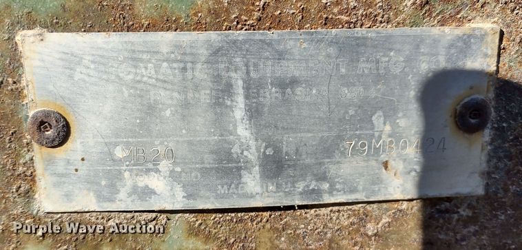 image for item JK9046 Automatic Equipment MB20  sprayer