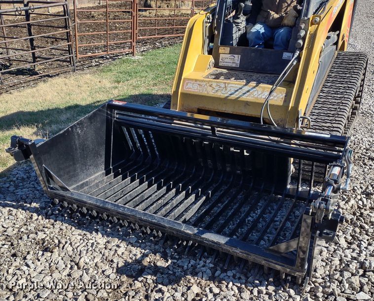 image for item JK9048 SAP  81" W skid steer rock bucket