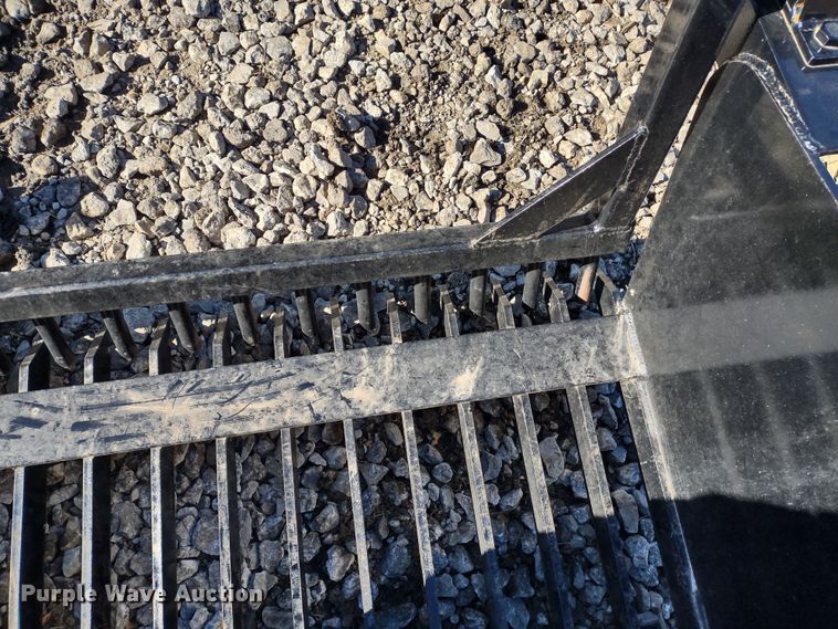 image for item JK9048 SAP  81" W skid steer rock bucket