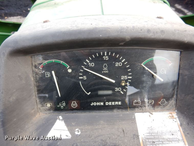 image for item JL9761 2000 John Deere 4400  MFWD tractor