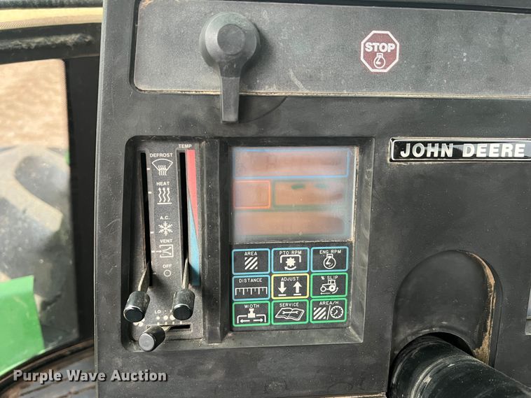 image for item JU9749 1990 John Deere 8760  4WD tractor