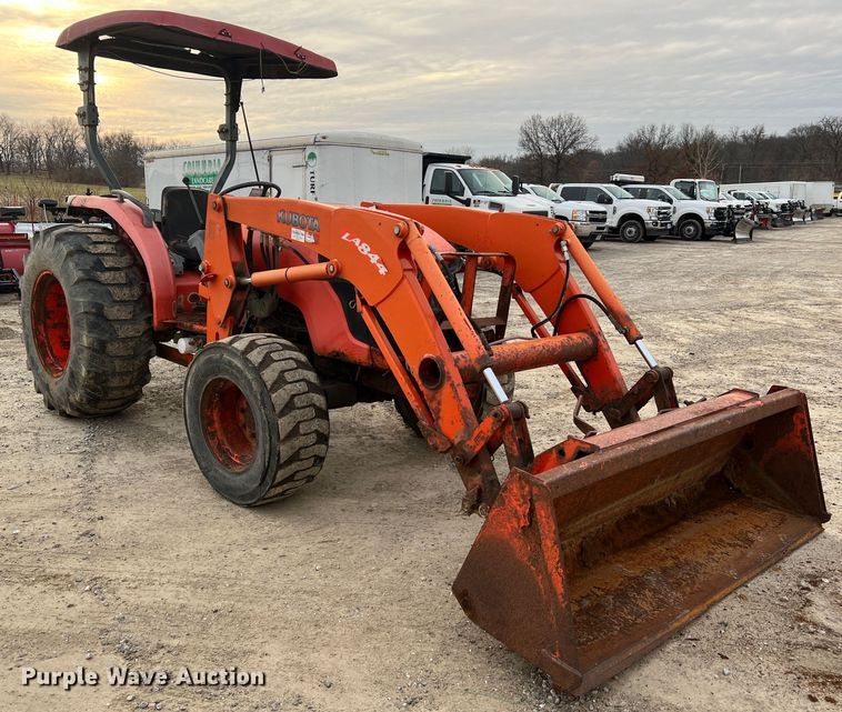 image for item JU9771 Kubota MX5100  MFWD tractor