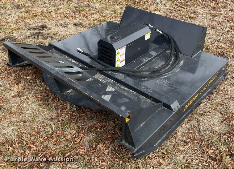 image for item JV9476 72"W skid steer brush mower