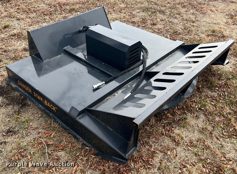 image for item JV9476 72"W skid steer brush mower