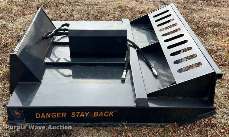 image for item JV9476 72"W skid steer brush mower