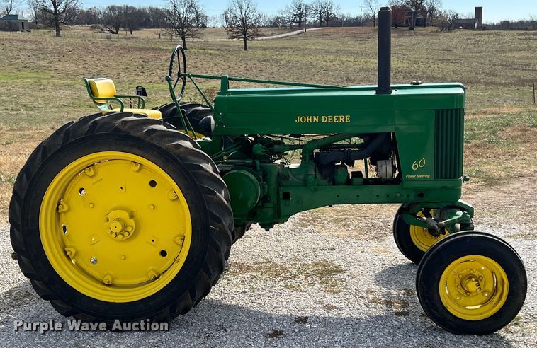 image for item JV9495 1954 John Deere 60  tractor