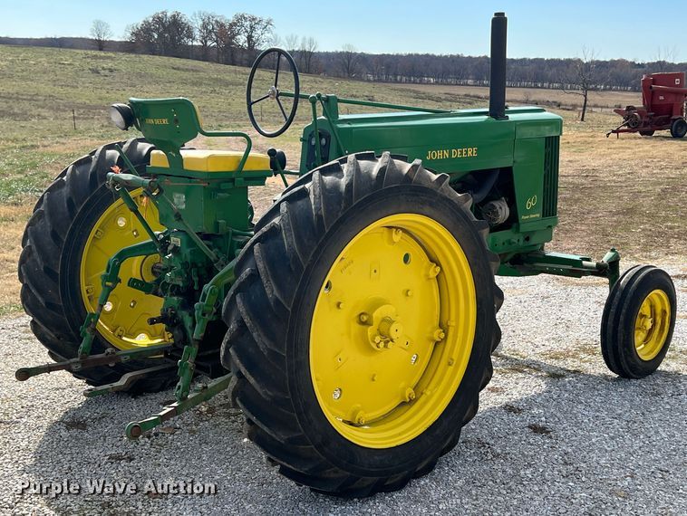 image for item JV9495 1954 John Deere 60  tractor