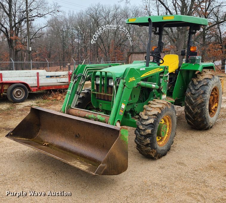 image for item JW9864 2008 John Deere 5103  MFWD tractor