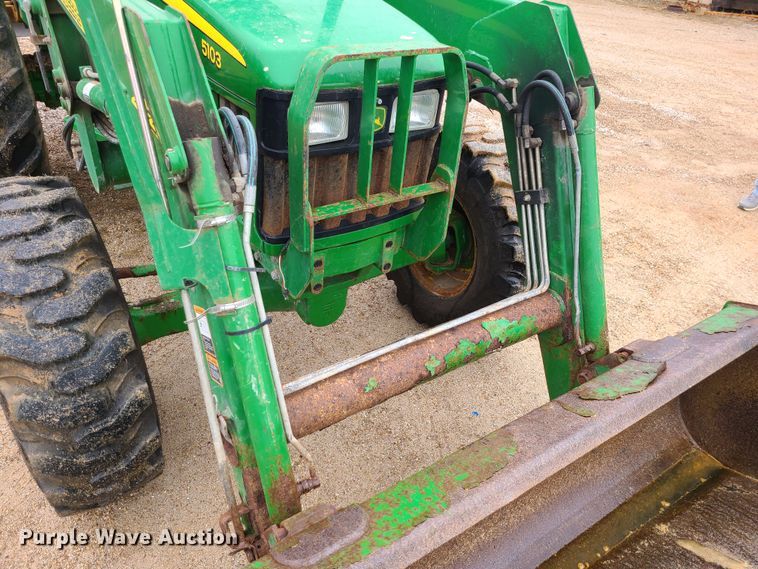 image for item JW9864 2008 John Deere 5103  MFWD tractor