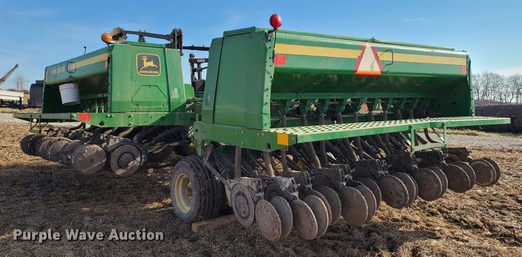 image for item JW9909 John Deere 455  grain drill