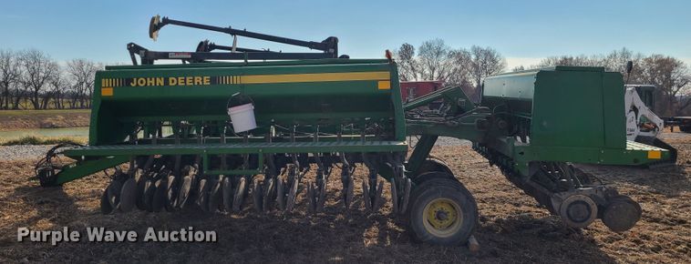 image for item JW9909 John Deere 455  grain drill