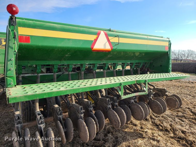 image for item JW9909 John Deere 455  grain drill