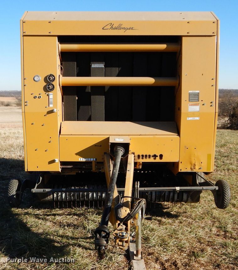 image for item JX9085 2008 AGCO Challenger RB563  round baler