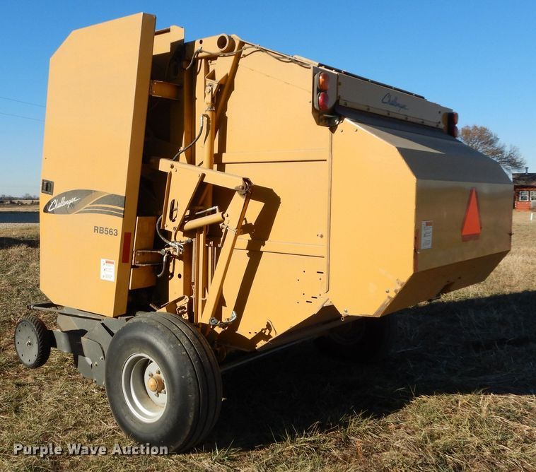 image for item JX9085 2008 AGCO Challenger RB563  round baler