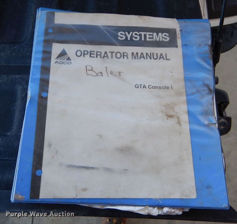 image for item JX9085 2008 AGCO Challenger RB563  round baler