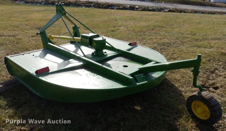 image for item KW9611 John Deere 709  rotary mower
