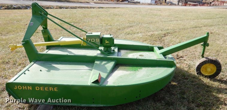 image for item KW9611 John Deere 709  rotary mower
