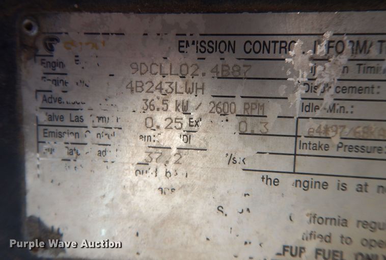 image for item KW9658 2009 Bobcat CT450  MFWD tractor