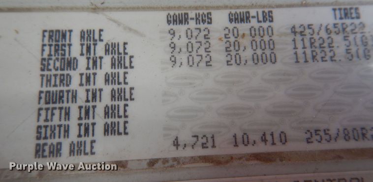 image for item KW9680 2007 Sterling LT9500  feed delivery truck