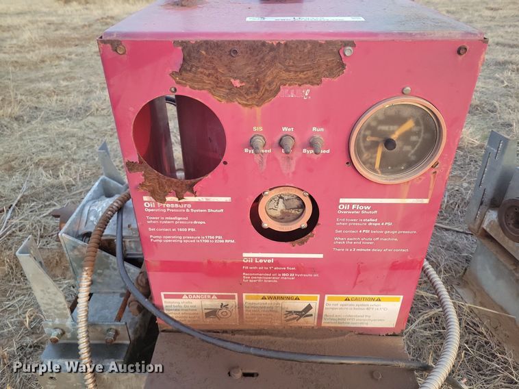 (2) Valley hydraulic power units in Shamrock, TX Item LG9376 sold