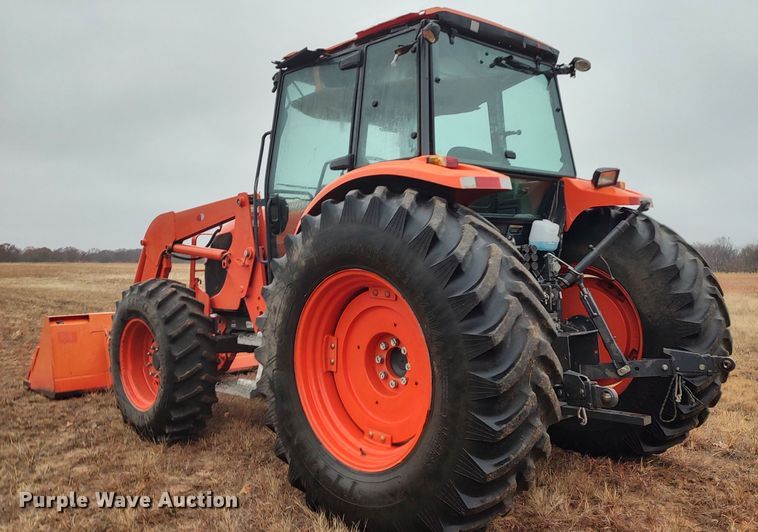 image for item LK9407 2014 Kubota M108S  MFWD tractor