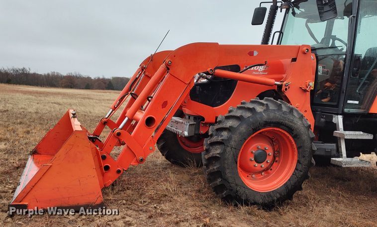 image for item LK9407 2014 Kubota M108S  MFWD tractor
