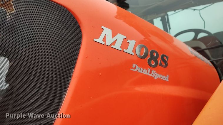 image for item LK9407 2014 Kubota M108S  MFWD tractor