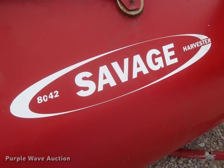 image for item LP9046 2015 Savage 8042  nut harvester