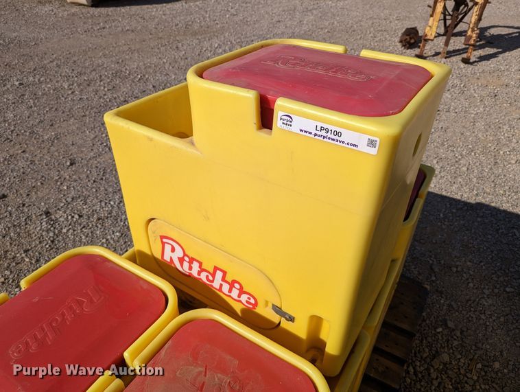 (5) Ritchie WaterMatic 100 insulated watering systems in Ardmore, OK