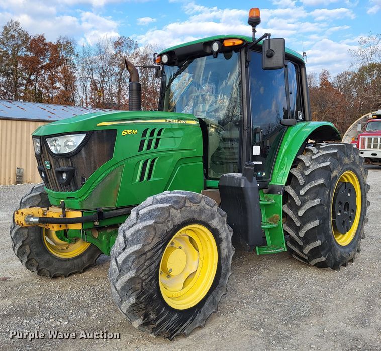 image for item LR9087 2016 John Deere 6115M  MFWD tractor