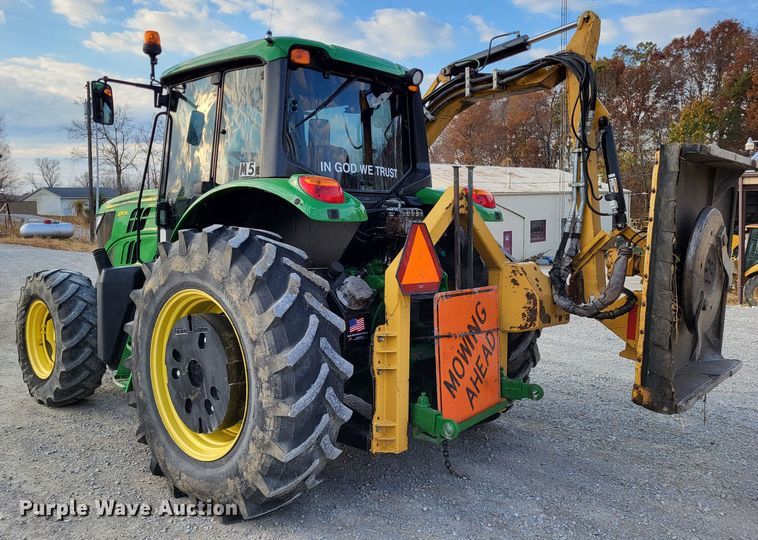 image for item LR9087 2016 John Deere 6115M  MFWD tractor