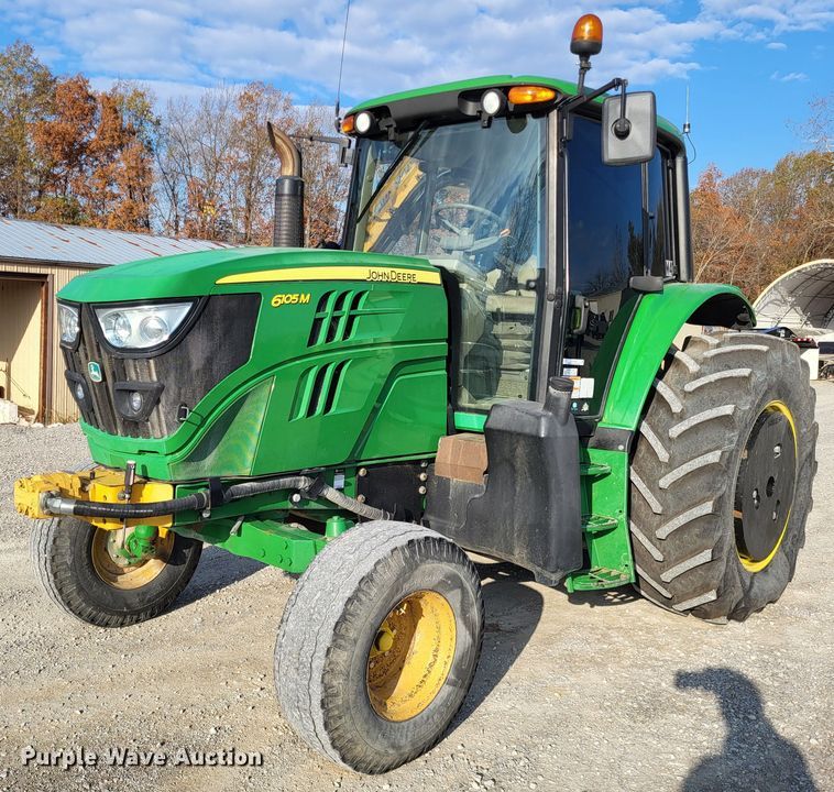 image for item LR9088 2014 John Deere 6105M  tractor