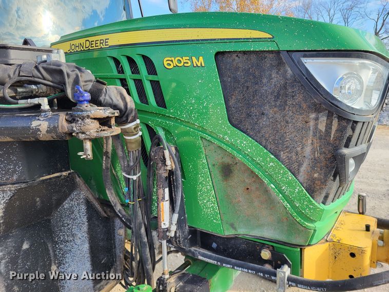 image for item LR9088 2014 John Deere 6105M  tractor