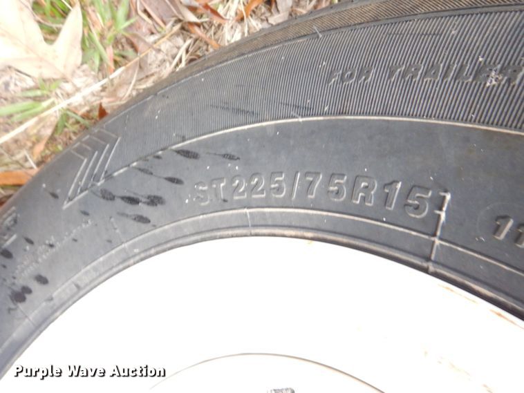 image for item LT9020 2002 WW  livestock trailer