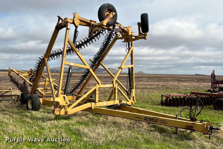 image for item LW9258 Phillips 4305A  rotary harrow