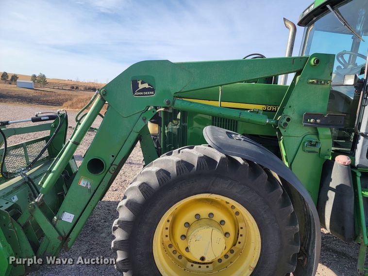 image for item ME9589 1997 John Deere 7410  MFWD tractor