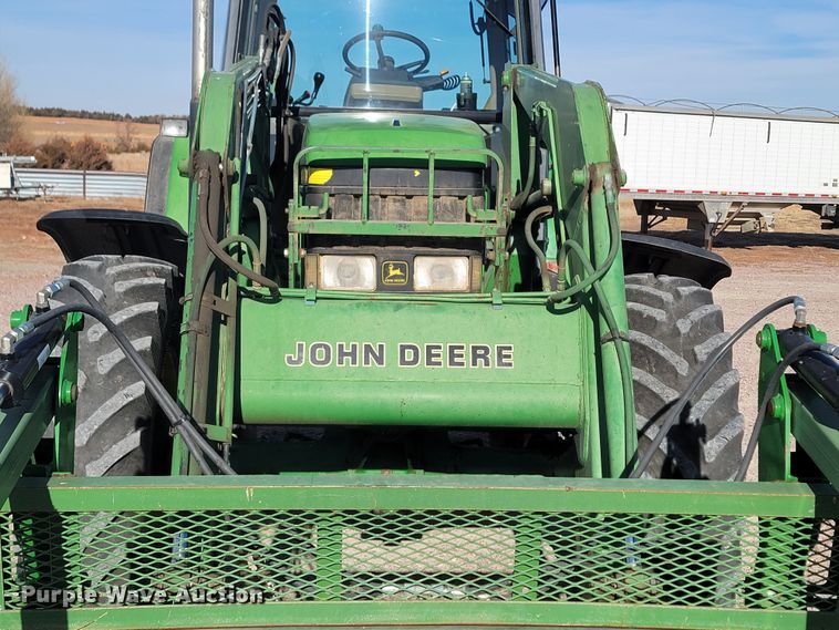 image for item ME9589 1997 John Deere 7410  MFWD tractor