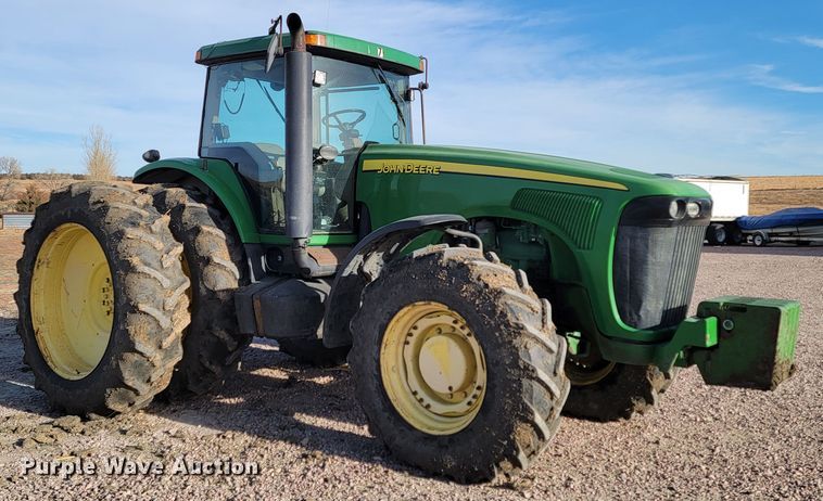 image for item ME9590 2004 John Deere 8320  MFWD tractor