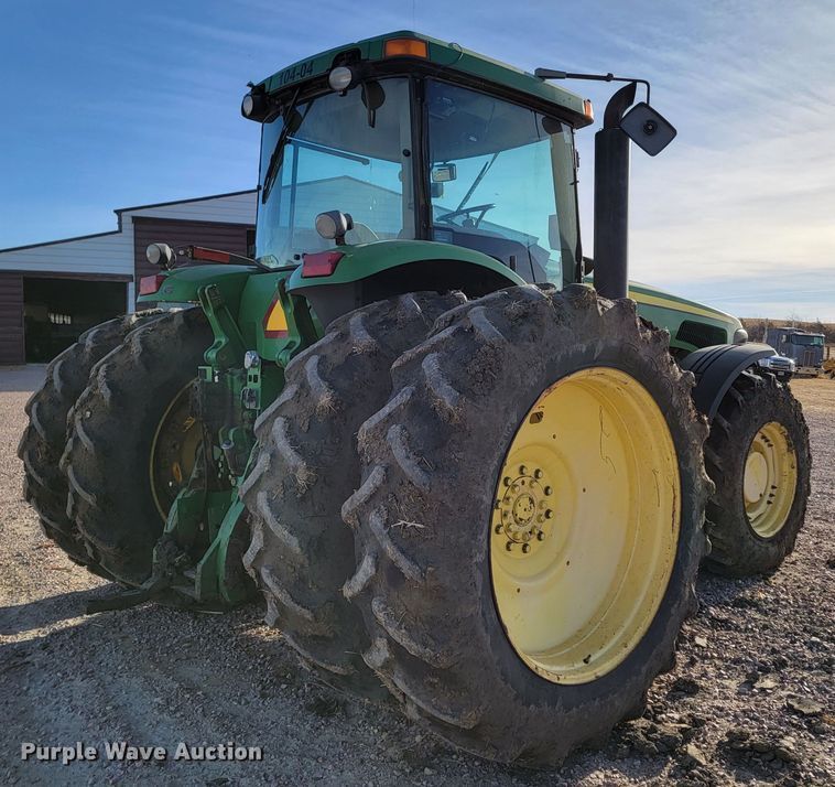 image for item ME9590 2004 John Deere 8320  MFWD tractor