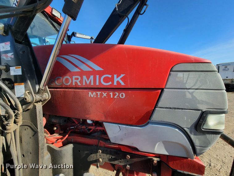 image for item ME9596 2005 McCormick MTX120  MFWD tractor