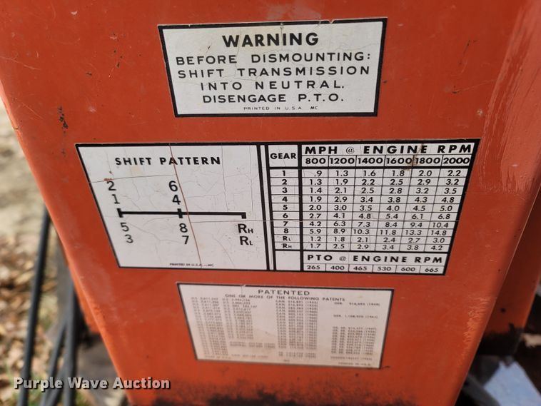 image for item MH9584 Allis Chalmers 171  tractor