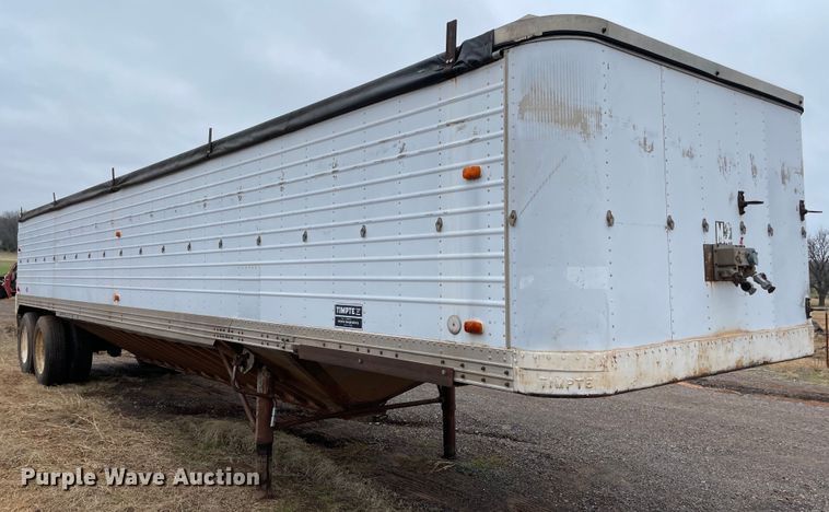 image for item MI9562 1974 Timpte  grain trailer