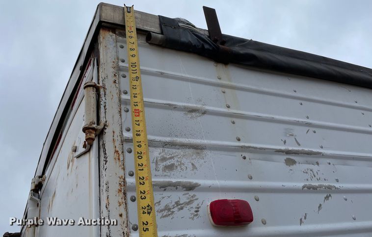 image for item MI9562 1974 Timpte  grain trailer