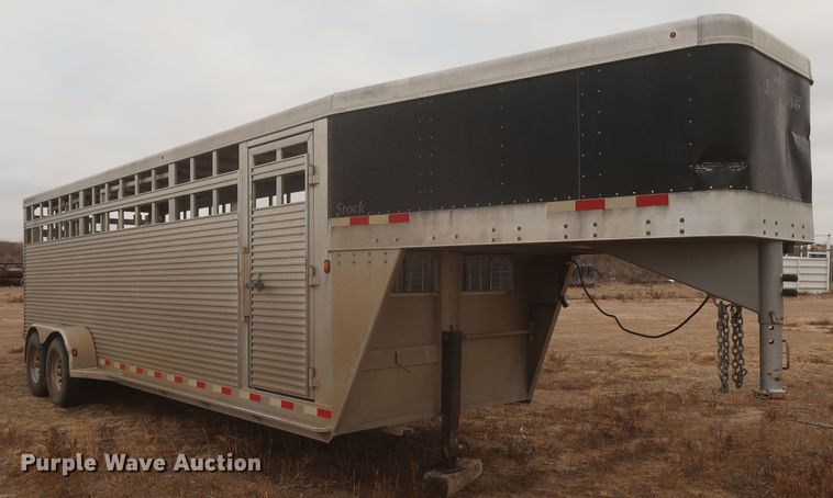 image for item MJ9240 2011 Liberty  livestock trailer