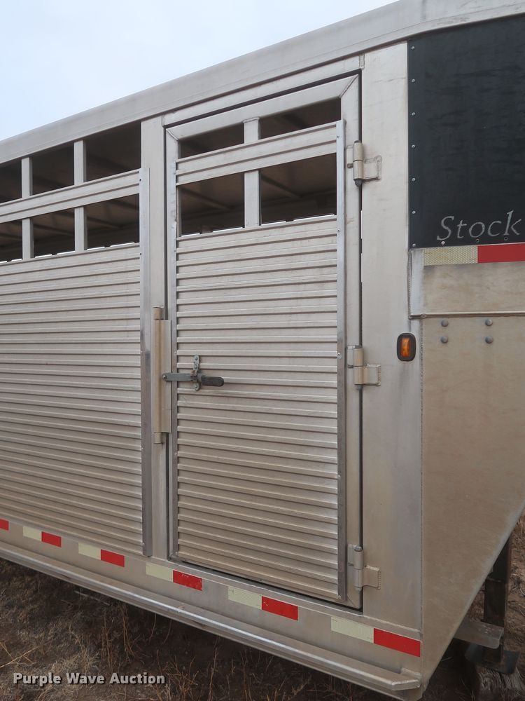 image for item MJ9240 2011 Liberty  livestock trailer