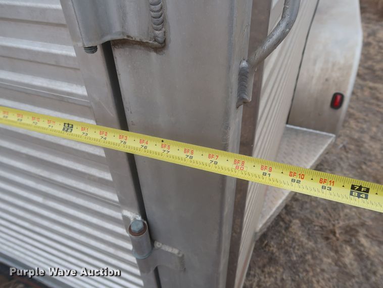 image for item MJ9240 2011 Liberty  livestock trailer